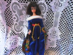 fashion queen medieval gown